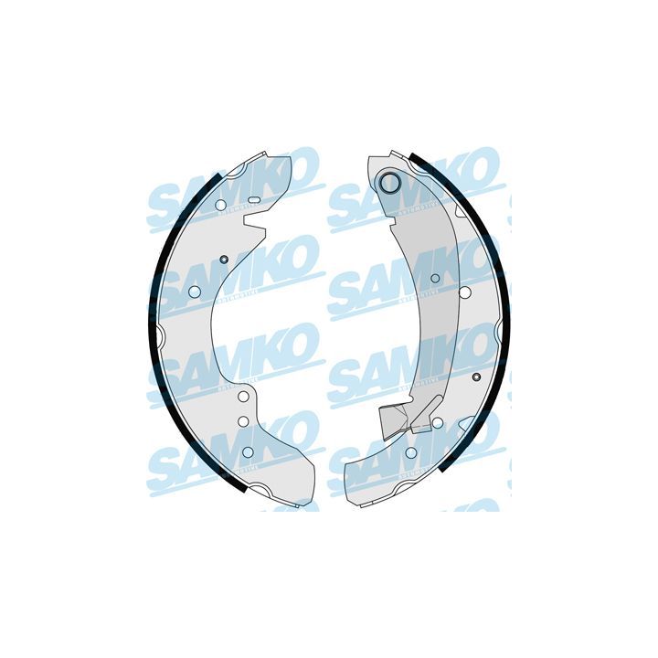 Stabdžių trinkelių komplektas SAMKO 87110