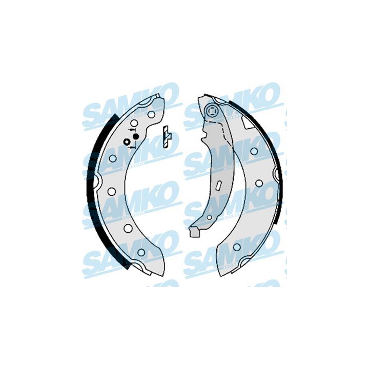 Stabdžių trinkelių komplektas SAMKO 87130