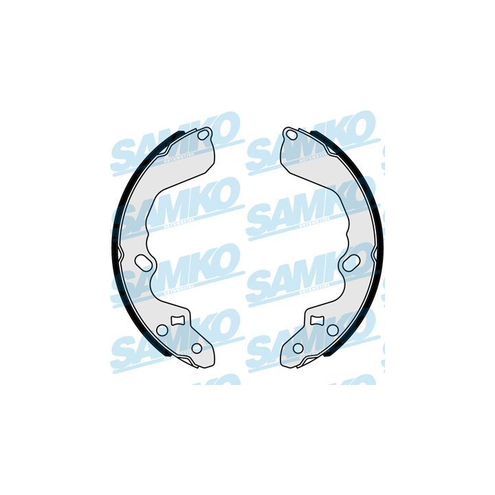 Stabdžių trinkelių komplektas SAMKO 87190