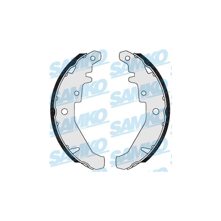 Stabdžių trinkelių komplektas SAMKO 87310