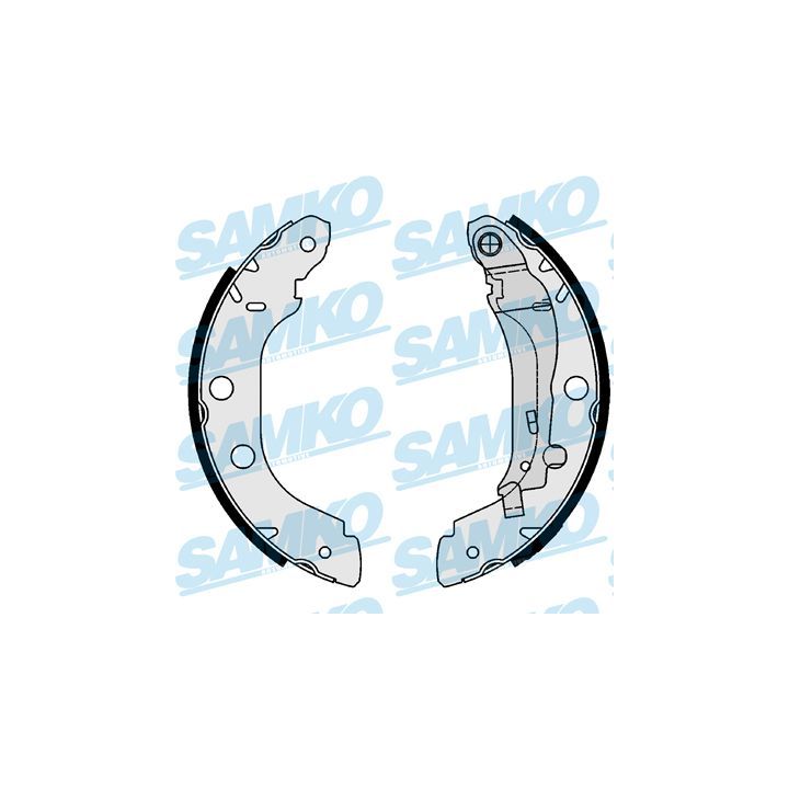 Stabdžių trinkelių komplektas SAMKO 87340