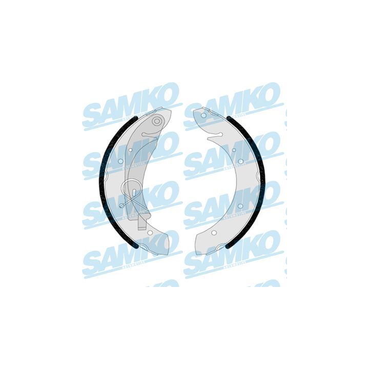 Stabdžių trinkelių komplektas SAMKO 87420