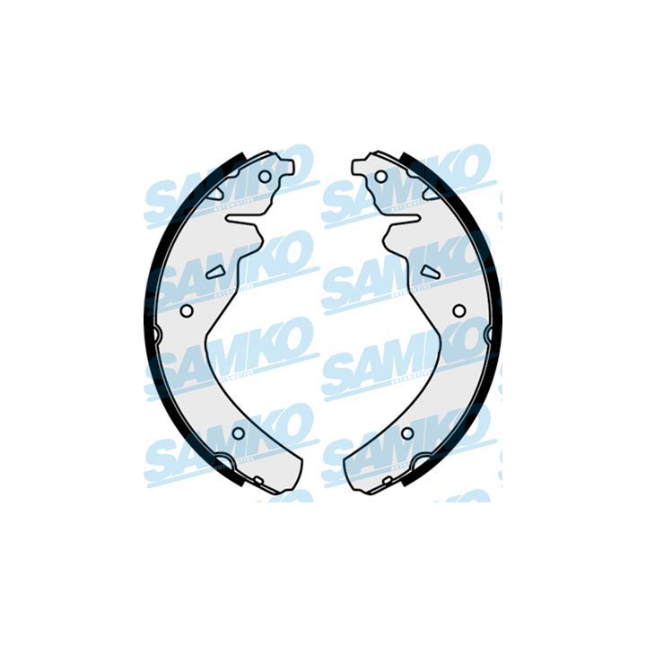 Stabdžių trinkelių komplektas SAMKO 87450