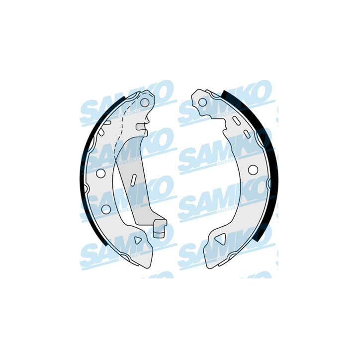 Stabdžių trinkelių komplektas SAMKO 87530