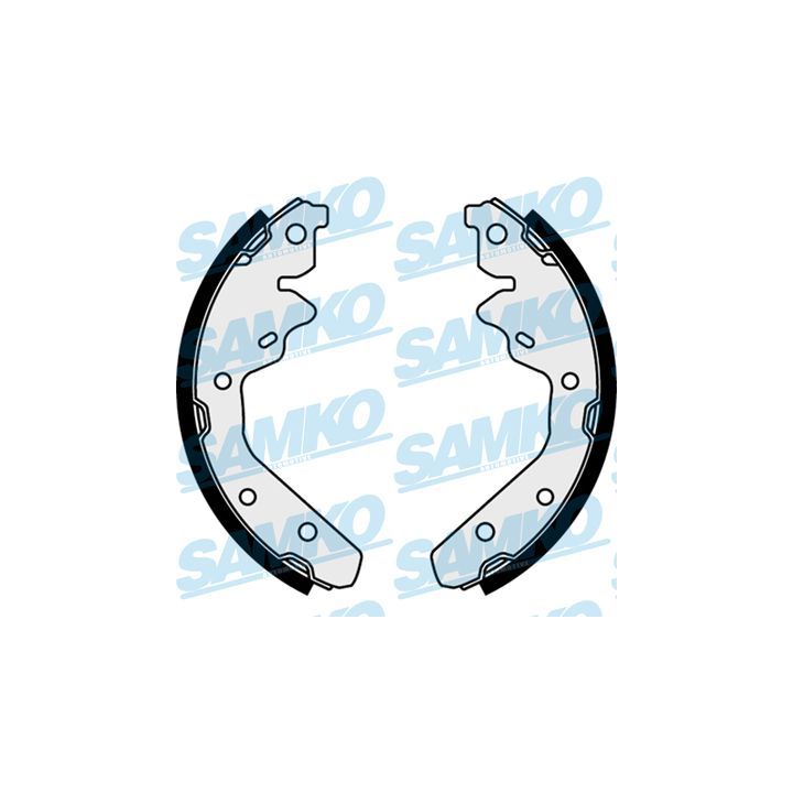 Stabdžių trinkelių komplektas SAMKO 87630