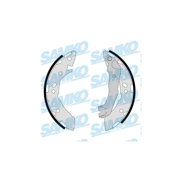 Stabdžių trinkelių komplektas SAMKO 87710
