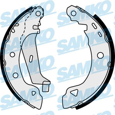 Stabdžių trinkelių komplektas SAMKO 87720