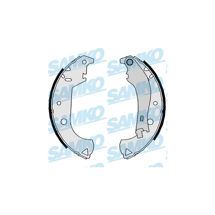 Stabdžių trinkelių komplektas SAMKO 87810