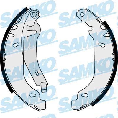Stabdžių trinkelių komplektas SAMKO 87820