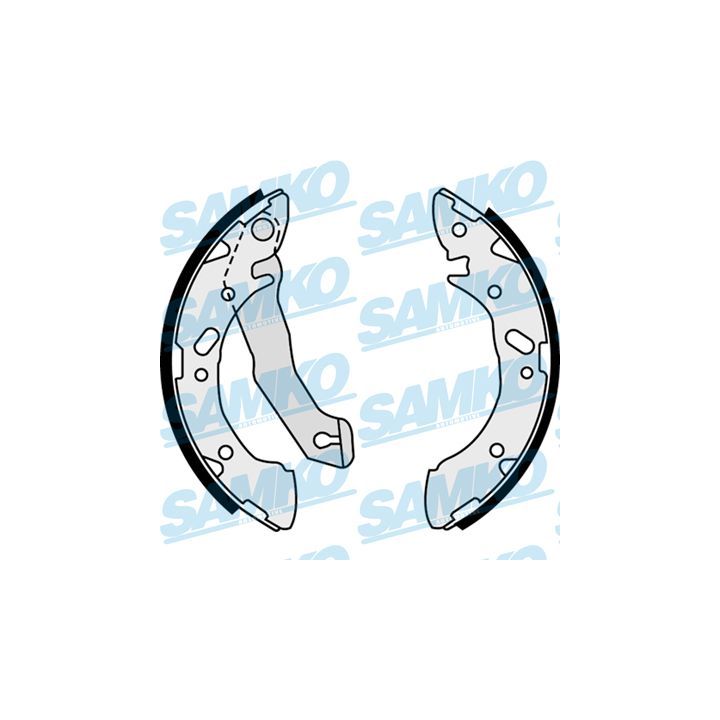 Stabdžių trinkelių komplektas SAMKO 87870