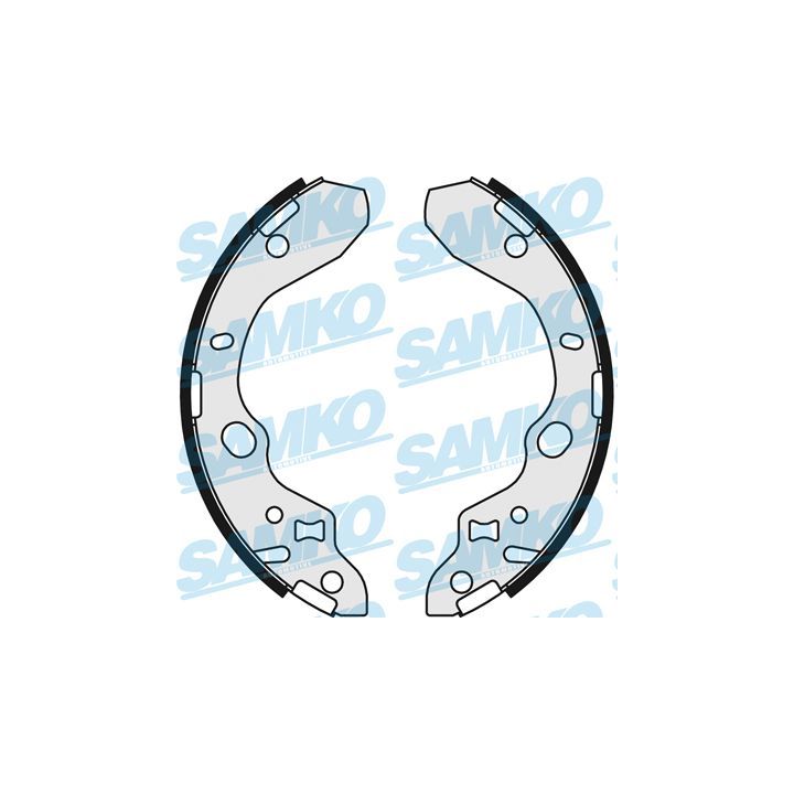 Stabdžių trinkelių komplektas SAMKO 87910