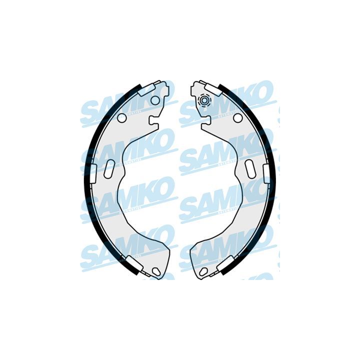Stabdžių trinkelių komplektas SAMKO 88030