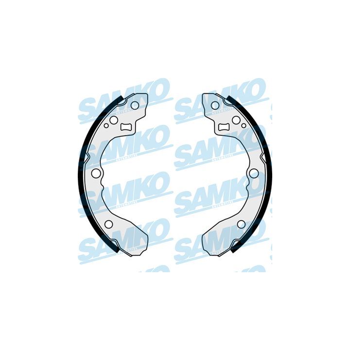 Stabdžių trinkelių komplektas SAMKO 88060