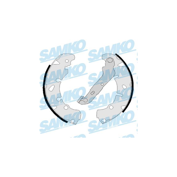 Stabdžių trinkelių komplektas SAMKO 88170