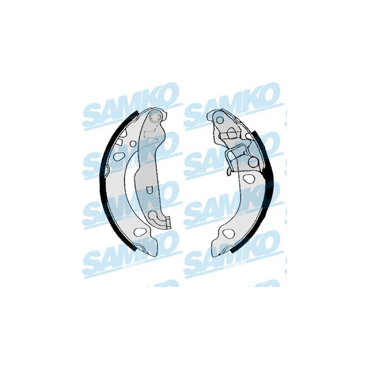 Stabdžių trinkelių komplektas SAMKO 88190