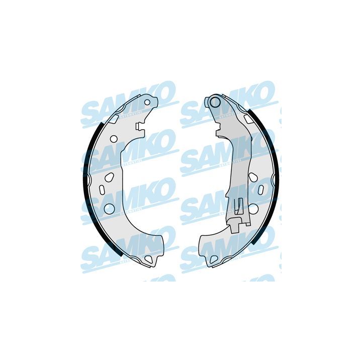 Stabdžių trinkelių komplektas SAMKO 88590