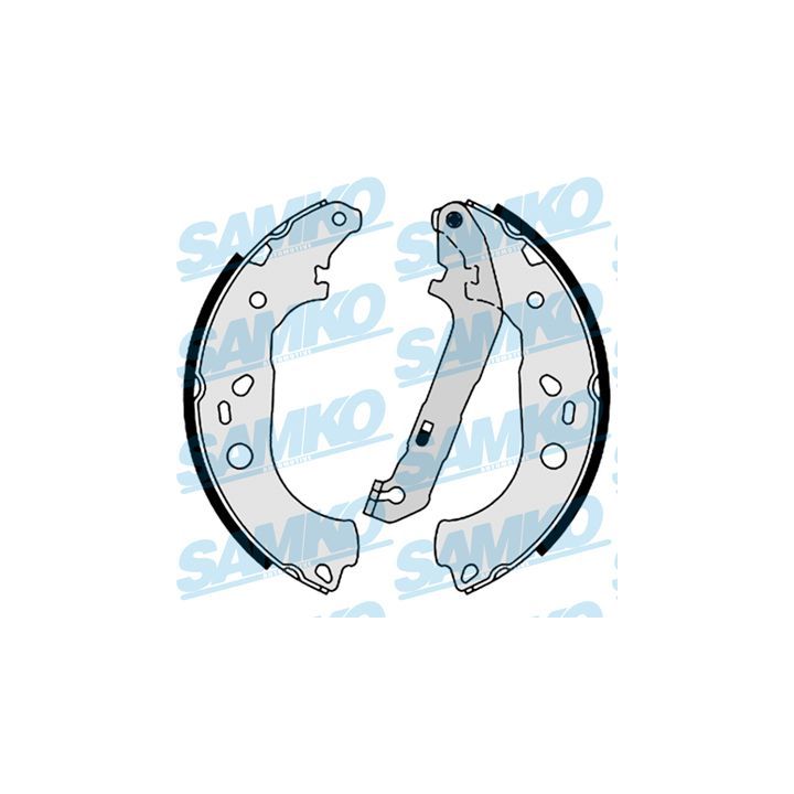 Stabdžių trinkelių komplektas SAMKO 88600