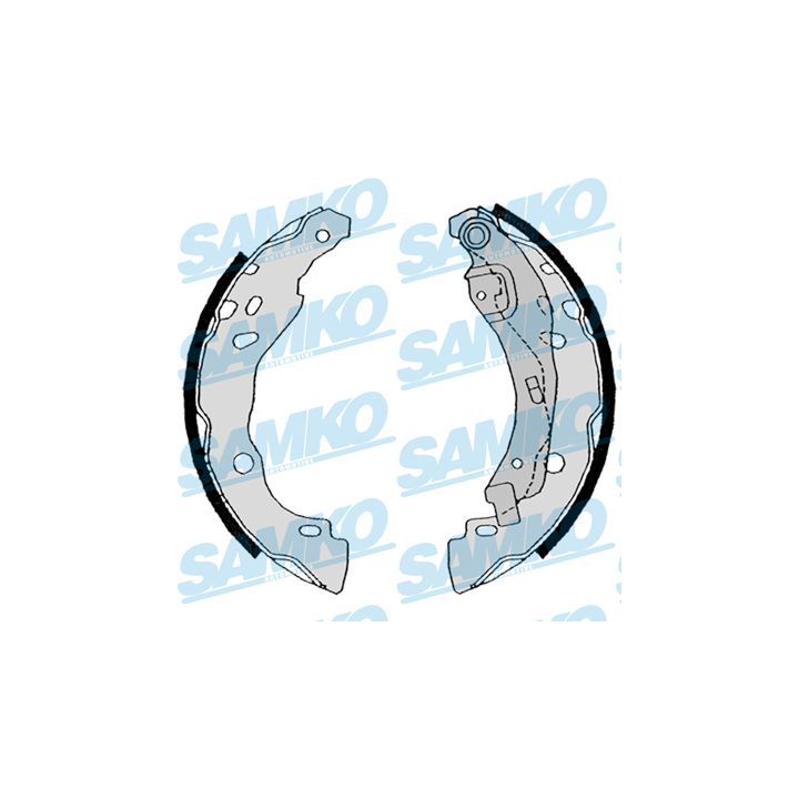 Stabdžių trinkelių komplektas SAMKO 88630
