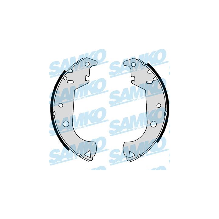 Stabdžių trinkelių komplektas SAMKO 88650