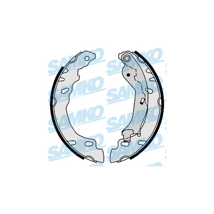 Stabdžių trinkelių komplektas SAMKO 88780