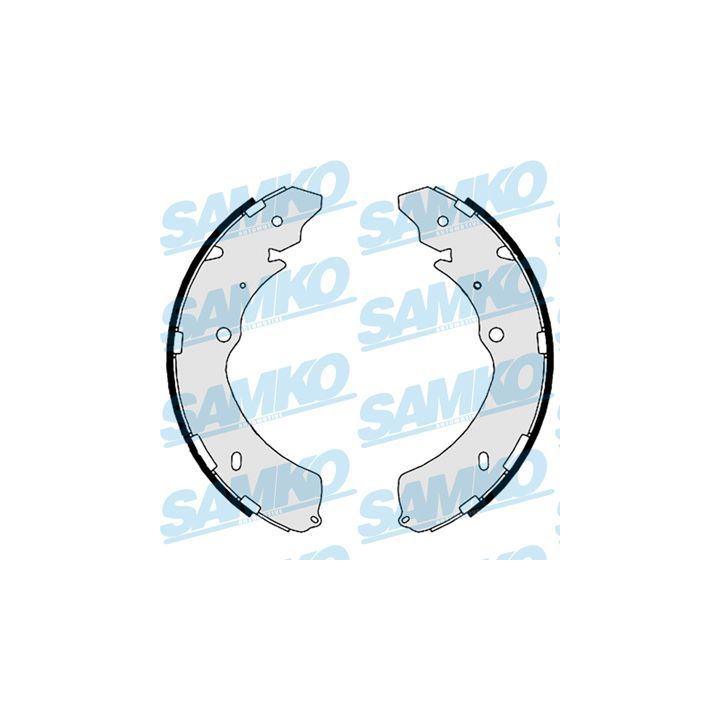 Stabdžių trinkelių komplektas SAMKO 88910