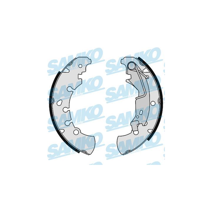 Stabdžių trinkelių komplektas SAMKO 89120