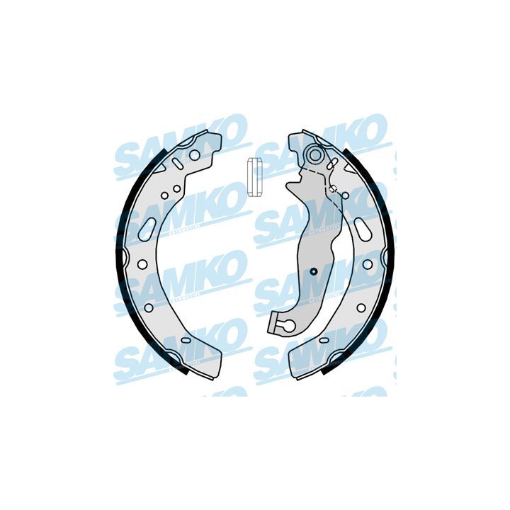 Stabdžių trinkelių komplektas SAMKO 89300