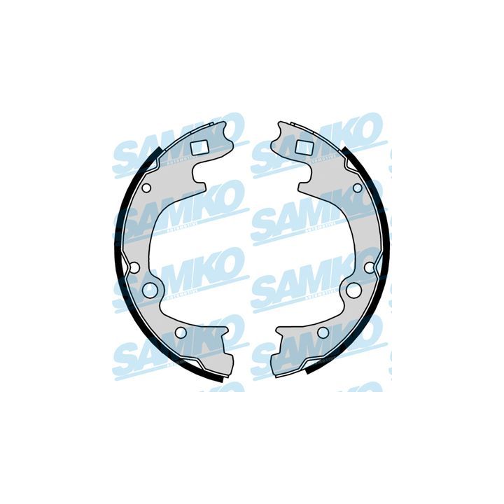 Stabdžių trinkelių komplektas SAMKO 89360