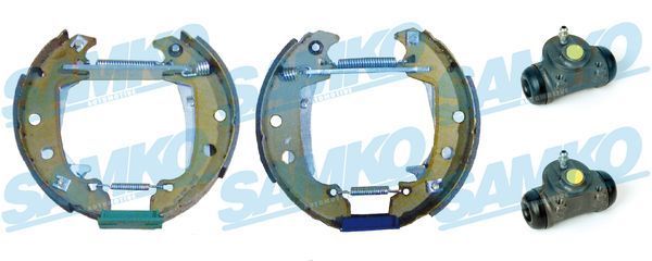 Stabdžių trinkelių komplektas SAMKO KEG034