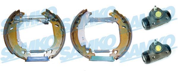 Stabdžių trinkelių komplektas SAMKO KEG046