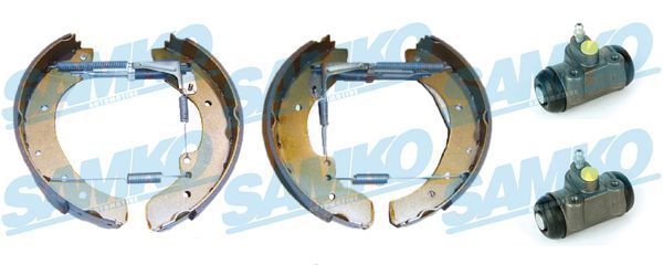 Stabdžių trinkelių komplektas SAMKO KEG307