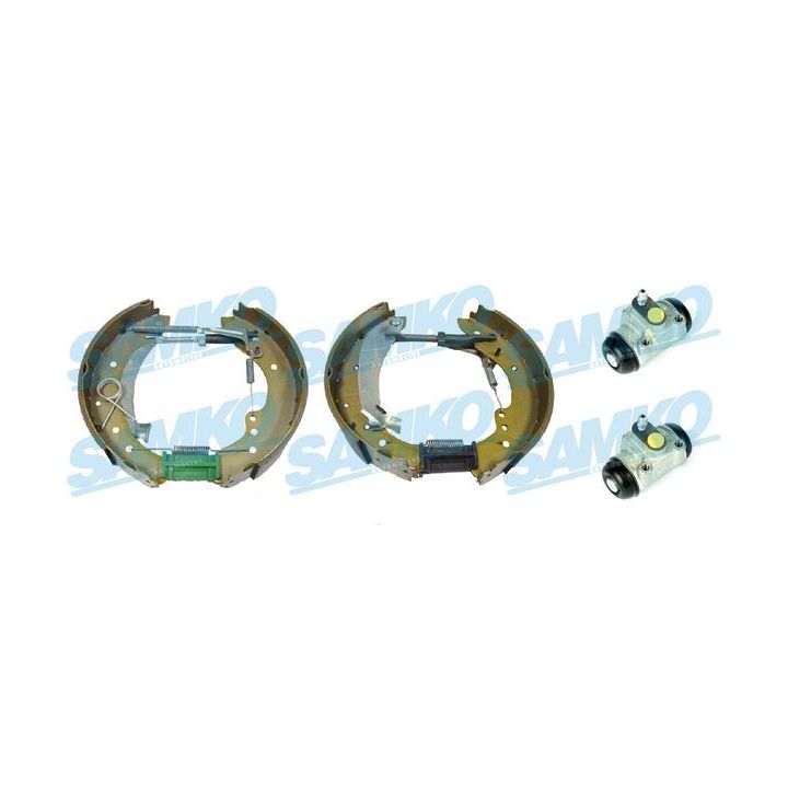 Stabdžių trinkelių komplektas SAMKO KEG348