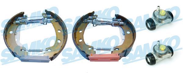 Stabdžių trinkelių komplektas SAMKO KEG352