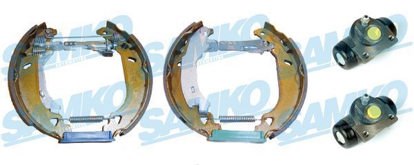 Stabdžių trinkelių komplektas SAMKO KEG353
