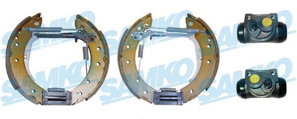 Stabdžių trinkelių komplektas SAMKO KEG409