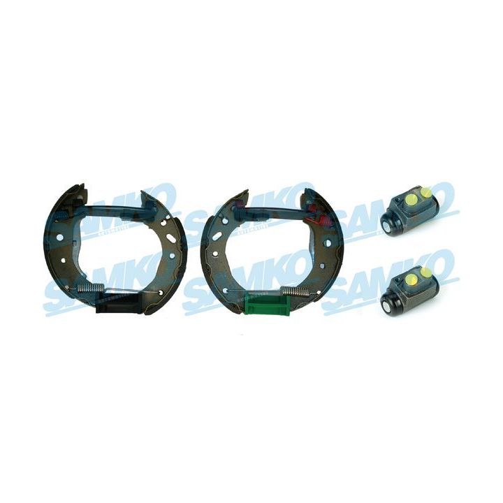 Stabdžių trinkelių komplektas SAMKO KEG411