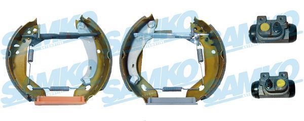 Stabdžių trinkelių komplektas SAMKO KEG448