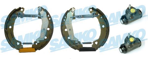 Stabdžių trinkelių komplektas SAMKO KEG507