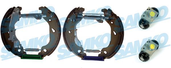 Stabdžių trinkelių komplektas SAMKO KEG521