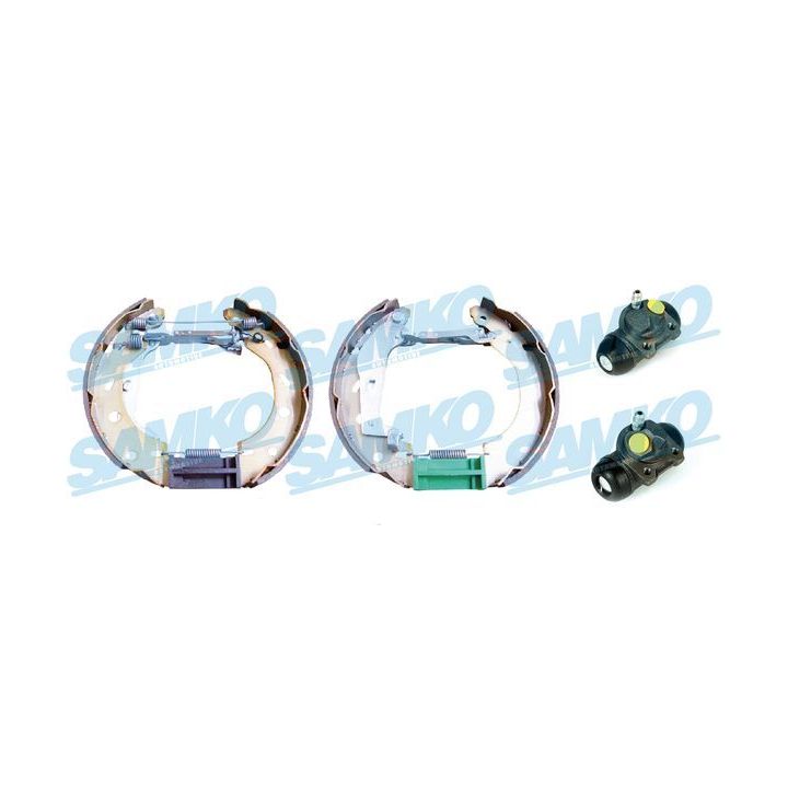 Stabdžių trinkelių komplektas SAMKO KEG538