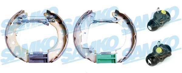 Stabdžių trinkelių komplektas SAMKO KEG538