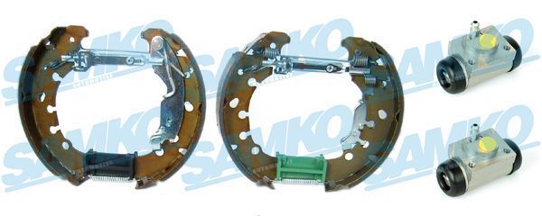 Stabdžių trinkelių komplektas SAMKO KEG622