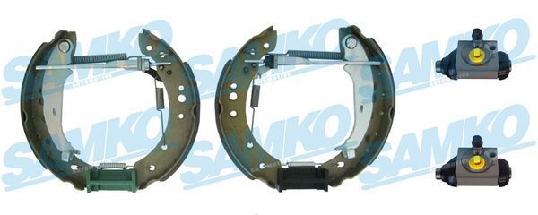 Stabdžių trinkelių komplektas SAMKO KEG697
