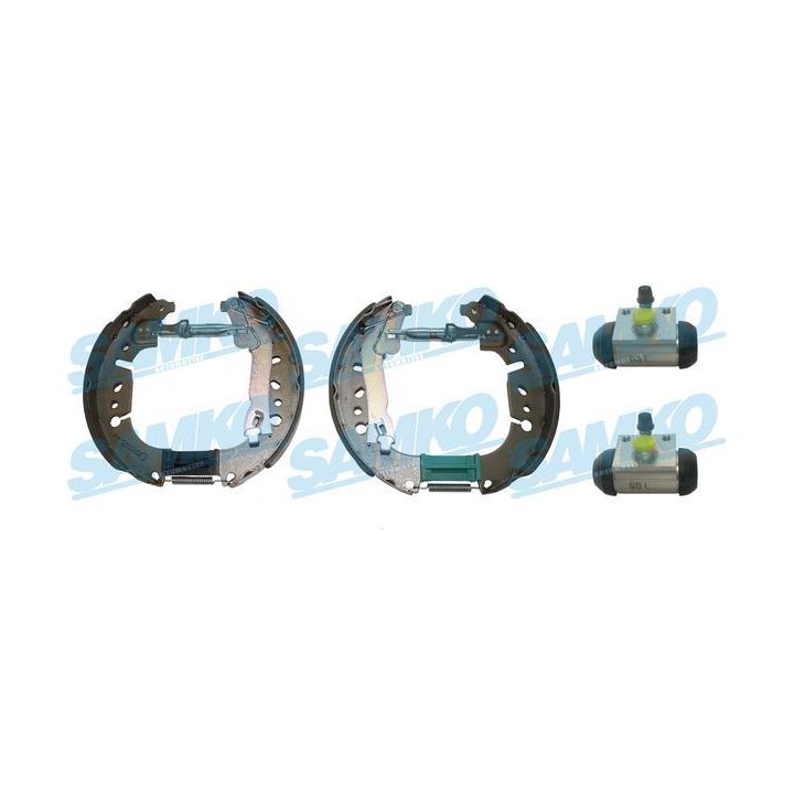 Stabdžių trinkelių komplektas SAMKO KEG843