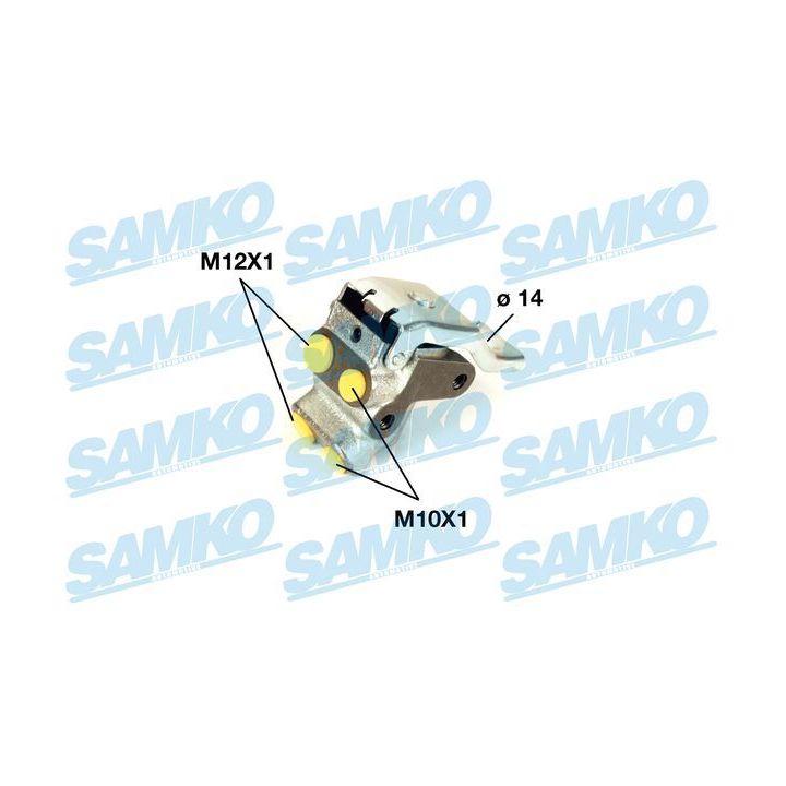 Stabdymo jėgos reguliatorius SAMKO D12002