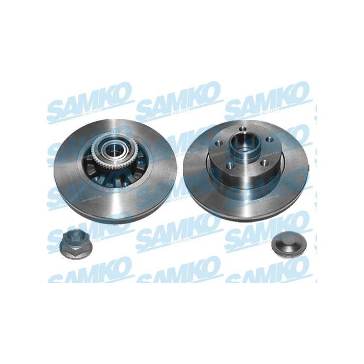 Stabdžių diskas SAMKO R1072PCA