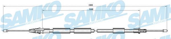 Trosas, stovėjimo stabdys SAMKO C0106B