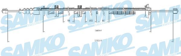 Trosas, stovėjimo stabdys SAMKO C0205B