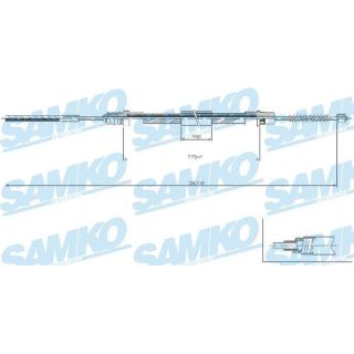 Trosas, stovėjimo stabdys SAMKO C0209B