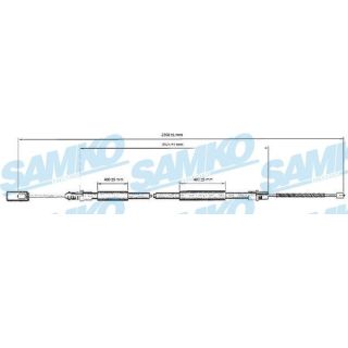Trosas, stovėjimo stabdys SAMKO C0211B